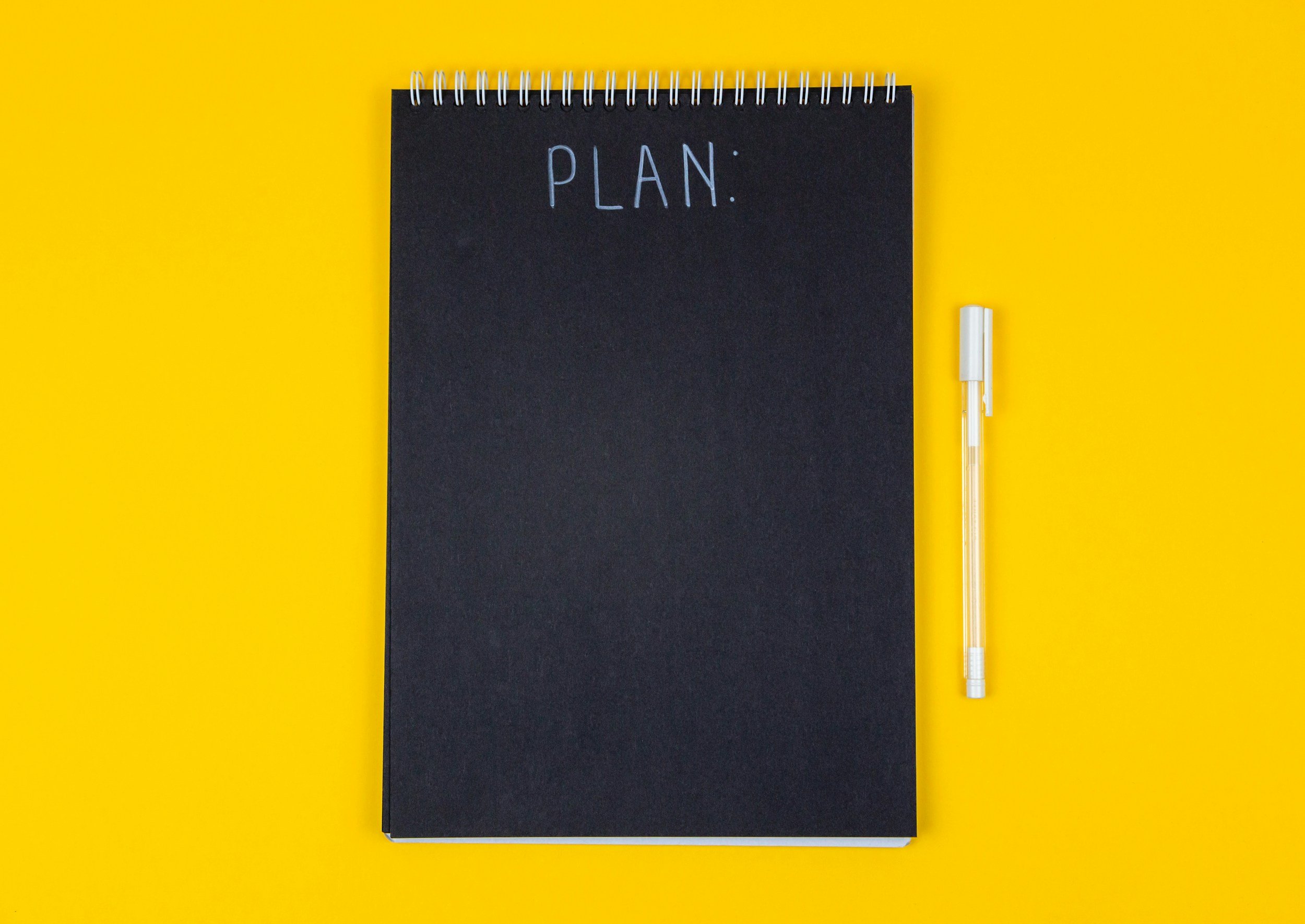 Black Notepad Plan
